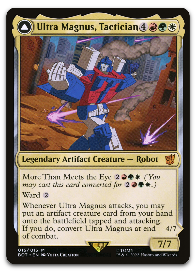Ultra Magnus, Tactician (Universes Beyond: Transformers)