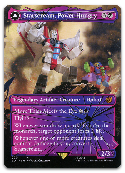 Starscream, Power Hungry (Shattered Glass) (Universes Beyond: Transformers)