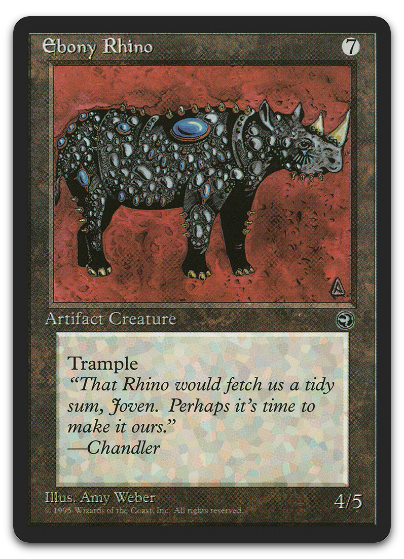 Ebony Rhino (Homelands)