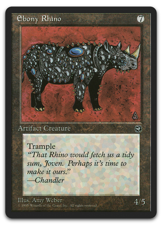 Ebony Rhino (Homelands)