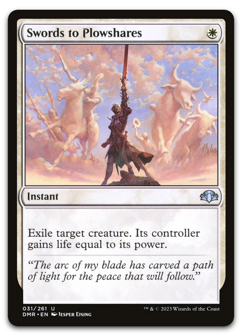 Swords to Plowshares (Dominaria Remastered)