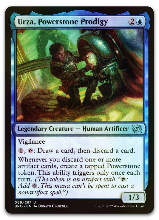 Urza, Powerstone Prodigy (The Brothers' War)