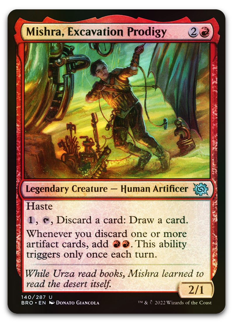Mishra, Excavation Prodigy (The Brothers' War)