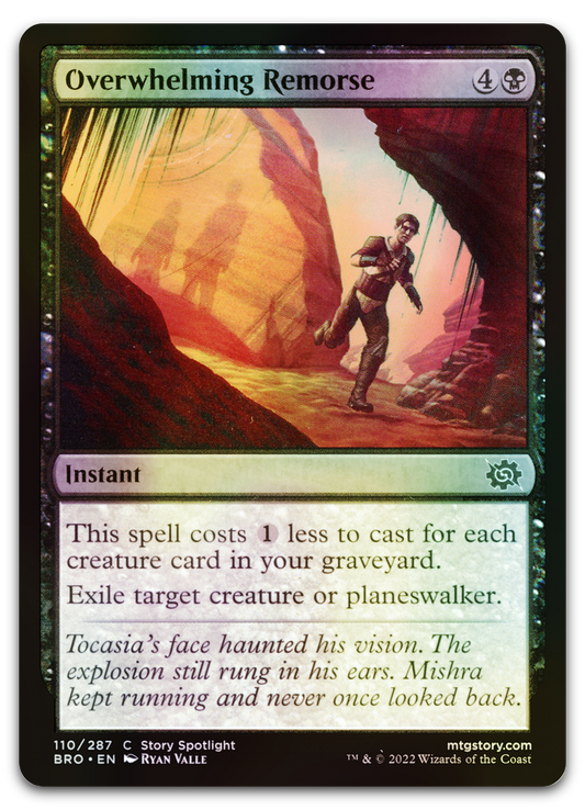 Overwhelming Remorse (The Brothers' War)