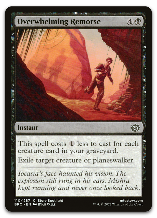 Overwhelming Remorse (The Brothers' War)