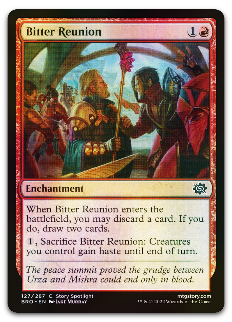 Bitter Reunion (The Brothers' War)