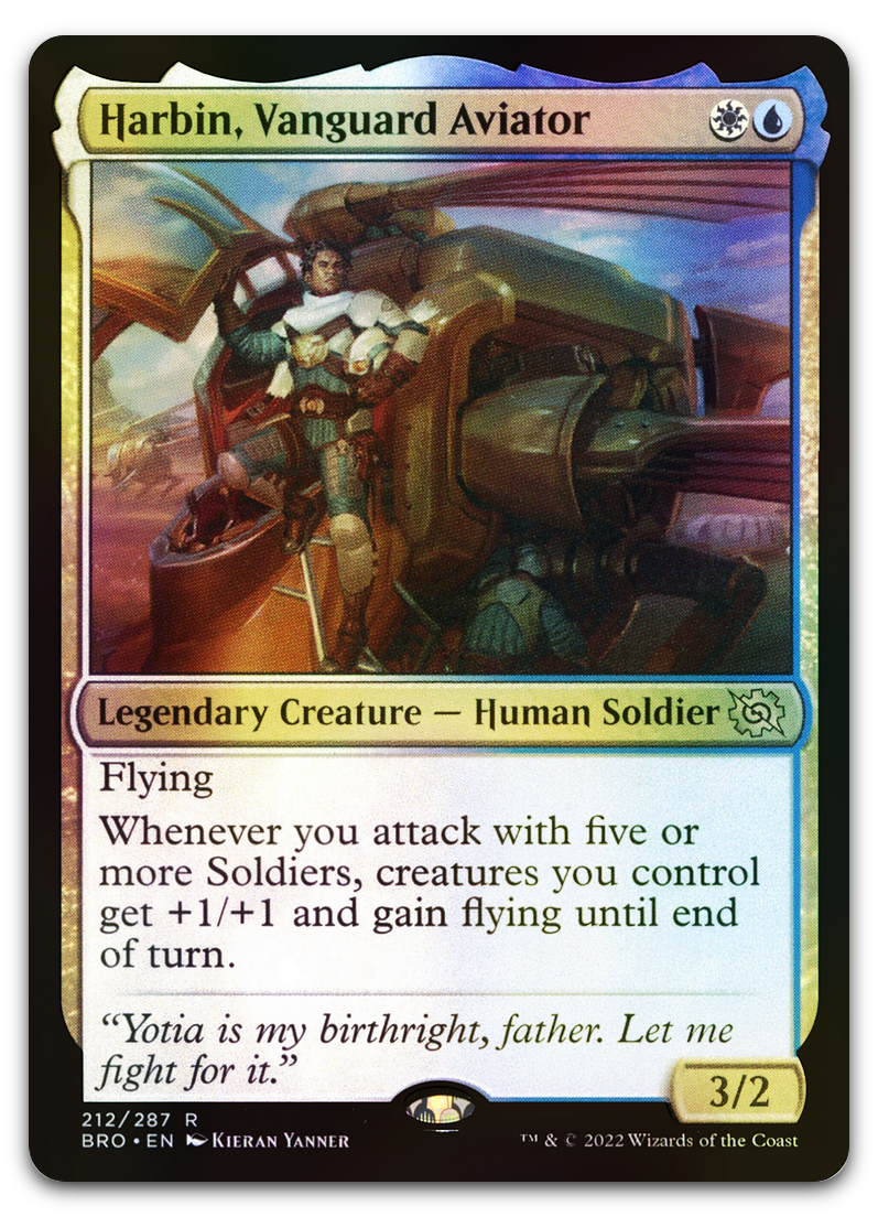 Harbin, Vanguard Aviator (The Brothers' War)