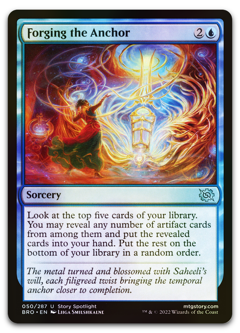 Forging the Anchor (The Brothers' War)