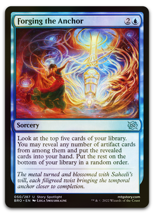 Forging the Anchor (The Brothers' War)