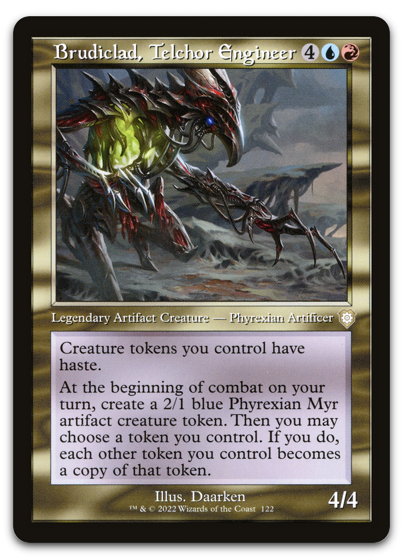 Brudiclad, Telchor Engineer (Retro Frame) (Commander: The Brothers' War)