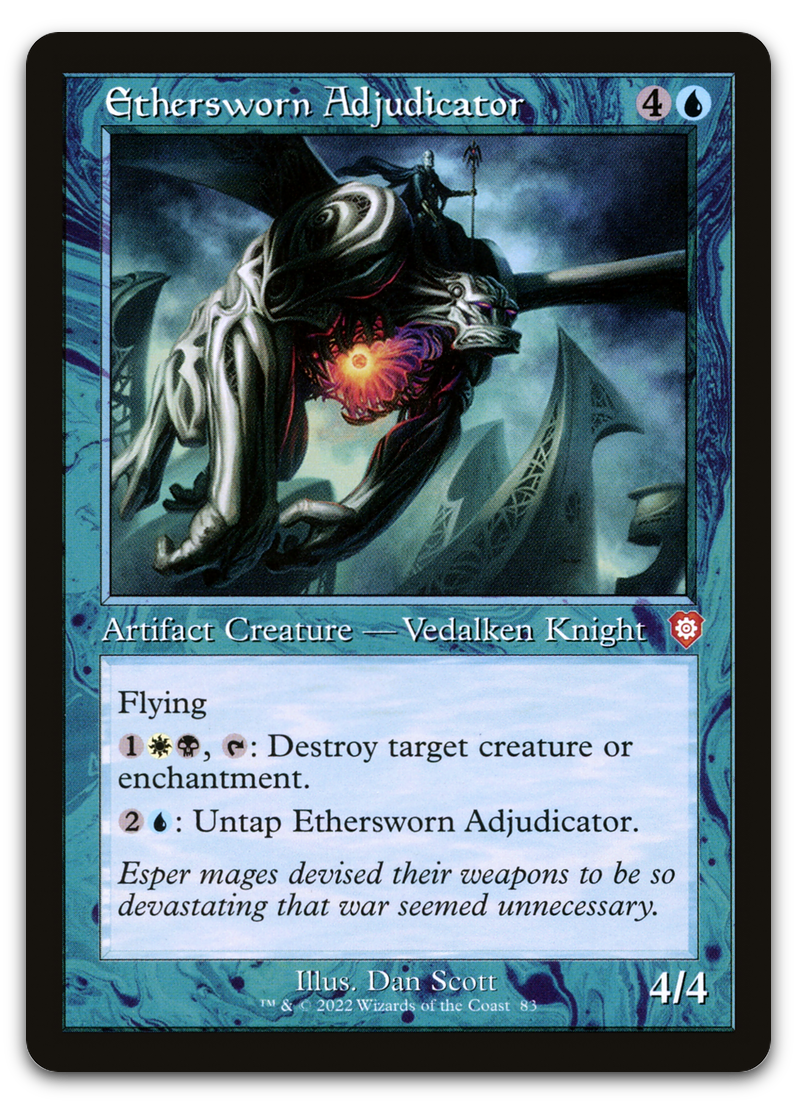 Ethersworn Adjudicator (Retro Frame) (Commander: The Brothers' War)