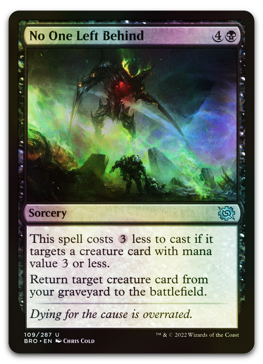 No One Left Behind (The Brothers' War)