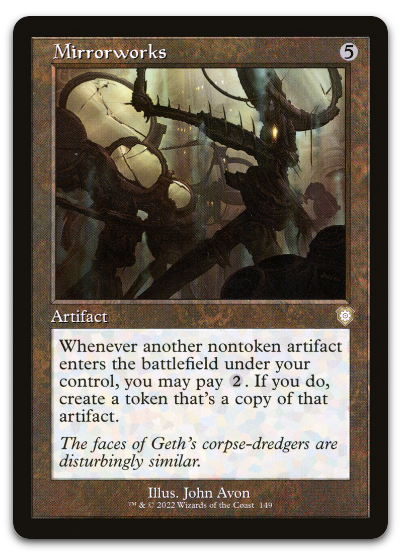 Mirrorworks (Retro Frame) (Commander: The Brothers' War)