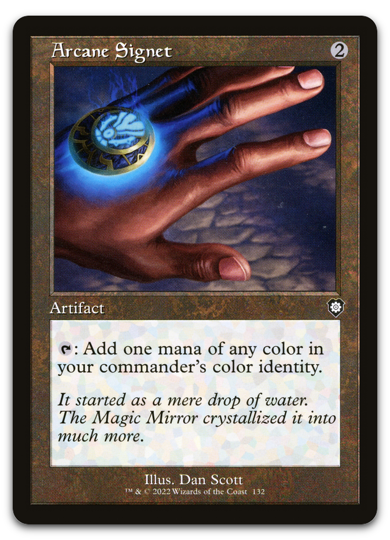 Arcane Signet (Retro Frame) (Commander: The Brothers' War)