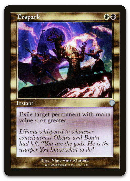 Despark (Retro Frame) (Commander: The Brothers' War)