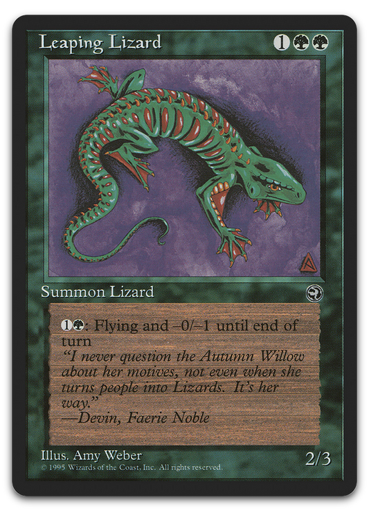 Leaping Lizard (Homelands)