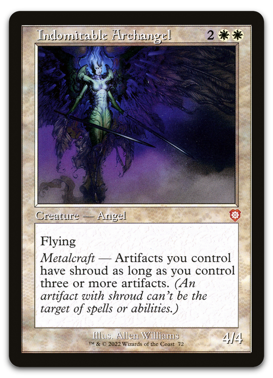 Indomitable Archangel (Retro Frame) (Commander: The Brothers' War)