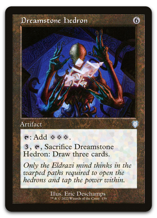 Dreamstone Hedron (Retro Frame) (Commander: The Brothers' War)