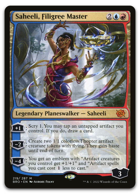 Saheeli, Filigree Master (The Brothers' War)