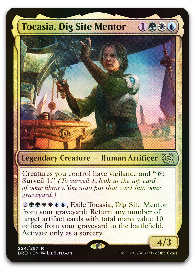 Tocasia, Dig Site Mentor (The Brothers' War)