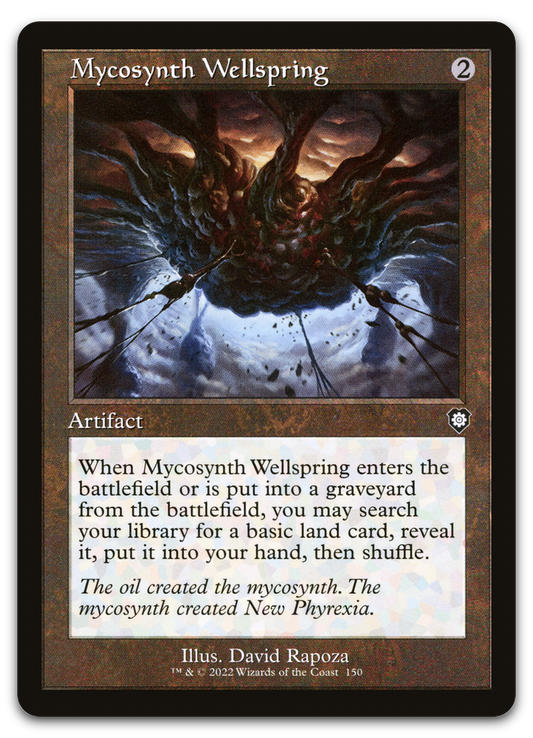 Mycosynth Wellspring (Retro Frame) (Commander: The Brothers' War)