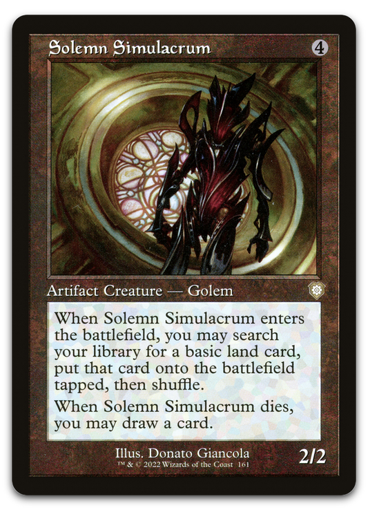 Solemn Simulacrum (Retro Frame) (Commander: The Brothers' War)
