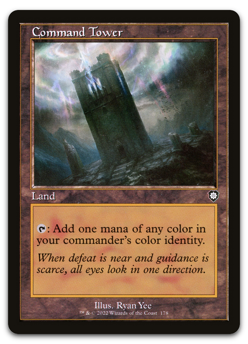 Command Tower (Retro Frame) (Commander: The Brothers' War)
