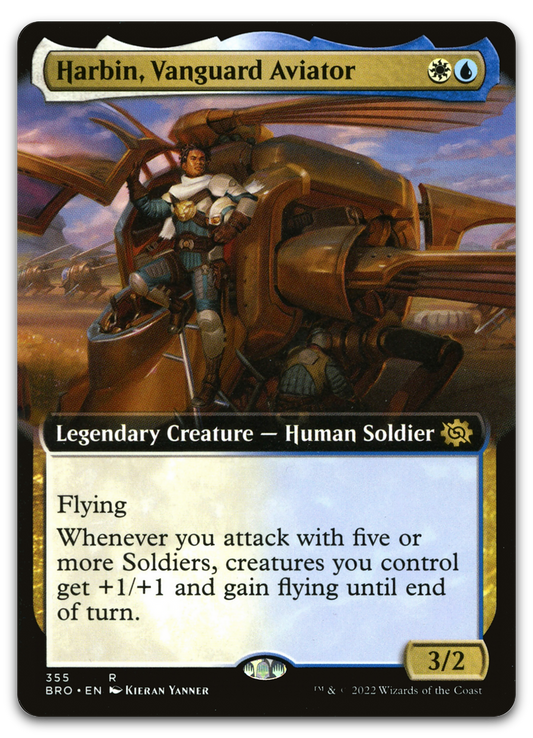 Harbin, Vanguard Aviator (Extended Art) (The Brothers' War)