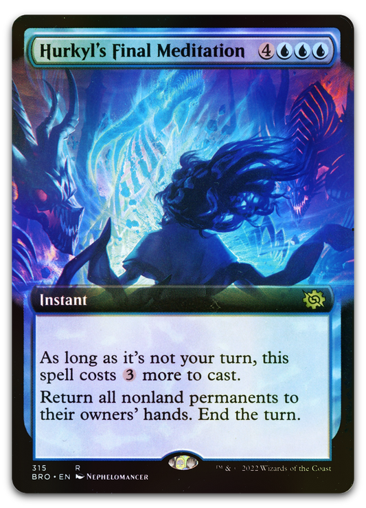 Hurkyl's Final Meditation (Extended Art) (The Brothers' War)