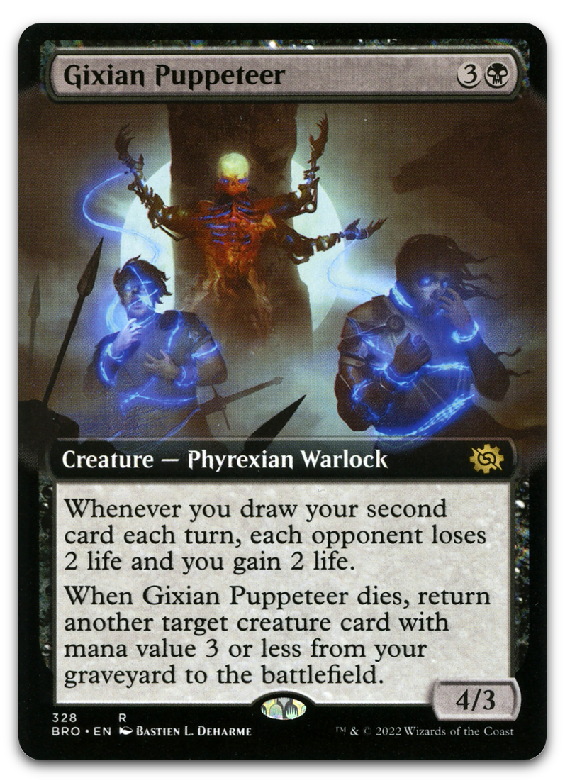 Gixian Puppeteer (Extended Art) (The Brothers' War)