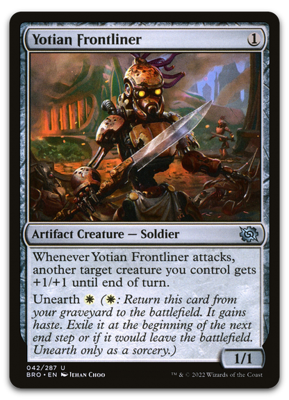 Yotian Frontliner (The Brothers' War)