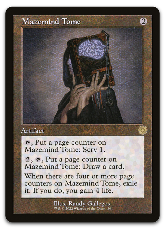 Mazemind Tome (The Brothers' War: Retro Frame Artifacts)