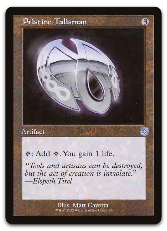 Pristine Talisman (The Brothers' War: Retro Frame Artifacts)