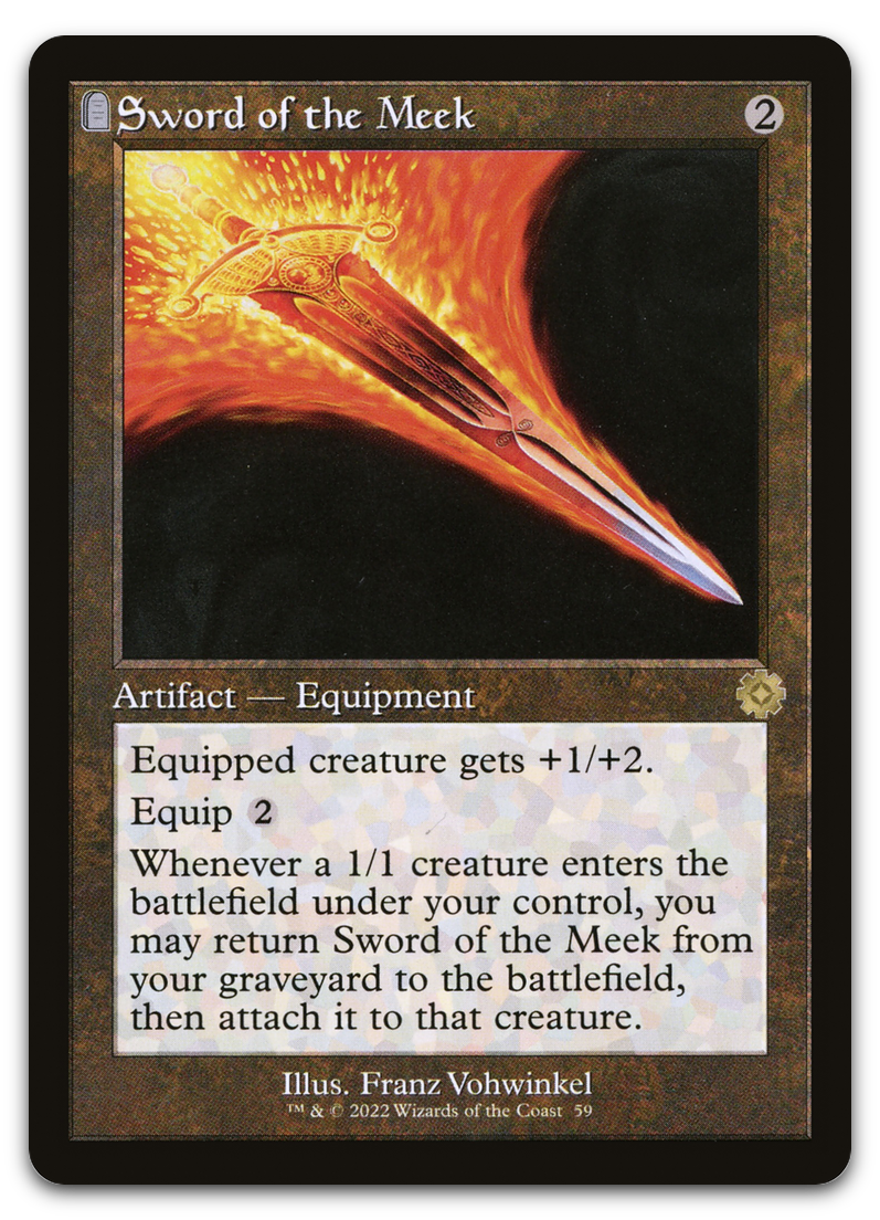 Sword of the Meek (The Brothers' War: Retro Frame Artifacts)