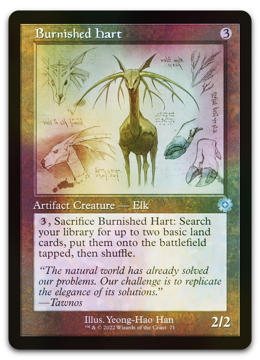 Burnished Hart (Schematic) (The Brothers' War: Retro Frame Artifacts)