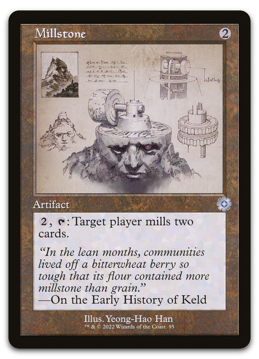 Millstone (Schematic) (The Brothers' War: Retro Frame Artifacts)