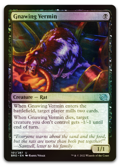 Gnawing Vermin (The Brothers' War)