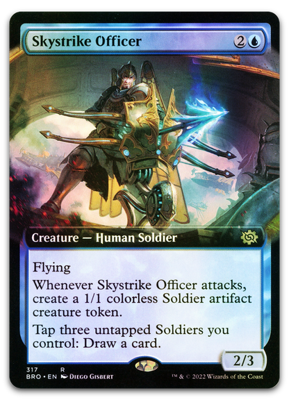 Skystrike Officer (Extended Art) (The Brothers' War)