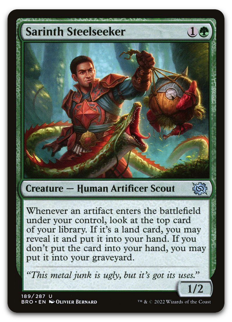 Sarinth Steelseeker (The Brothers' War)