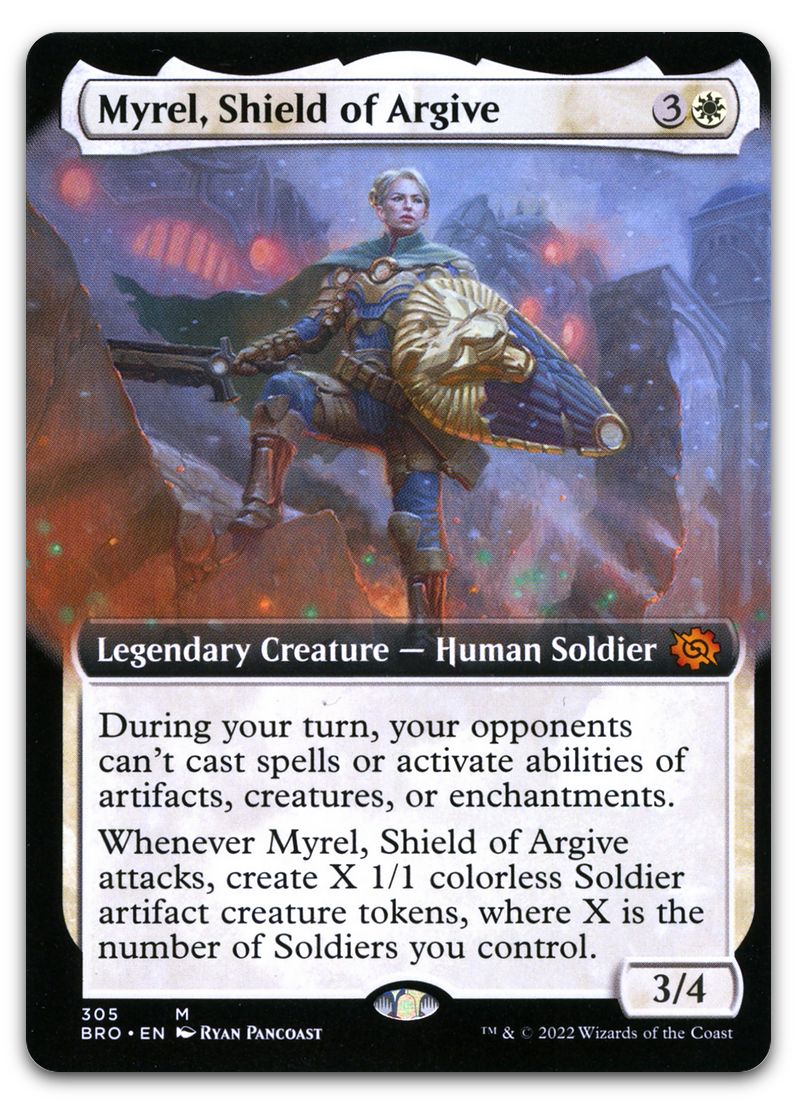 Myrel, Shield of Argive (Extended Art) (The Brothers' War)