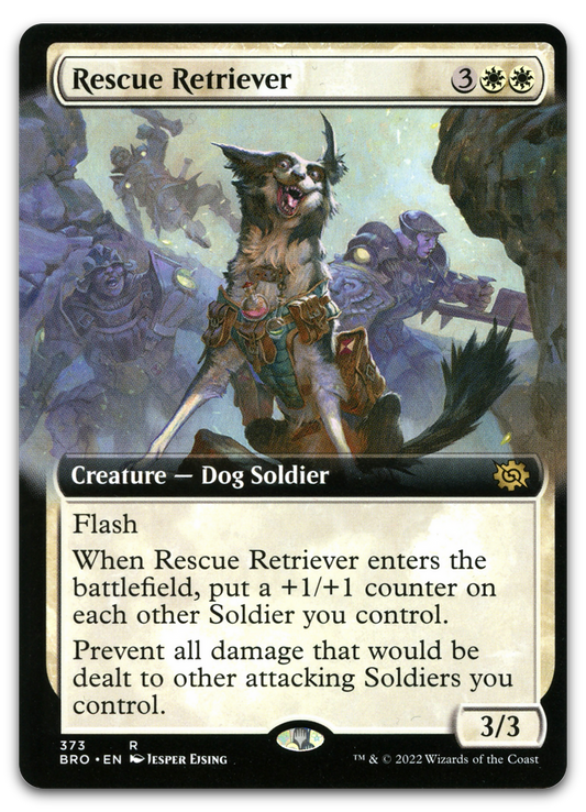 Rescue Retriever (Extended Art) (The Brothers' War)