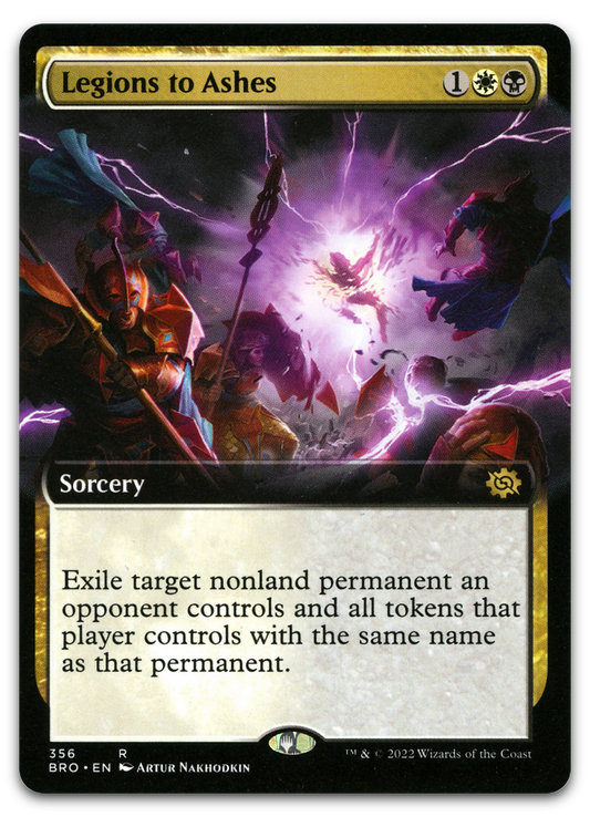 Legions to Ashes (Extended Art) (The Brothers' War)