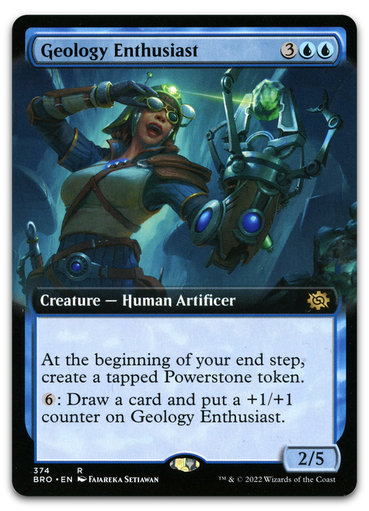 Geology Enthusiast (Extended Art) (The Brothers' War)