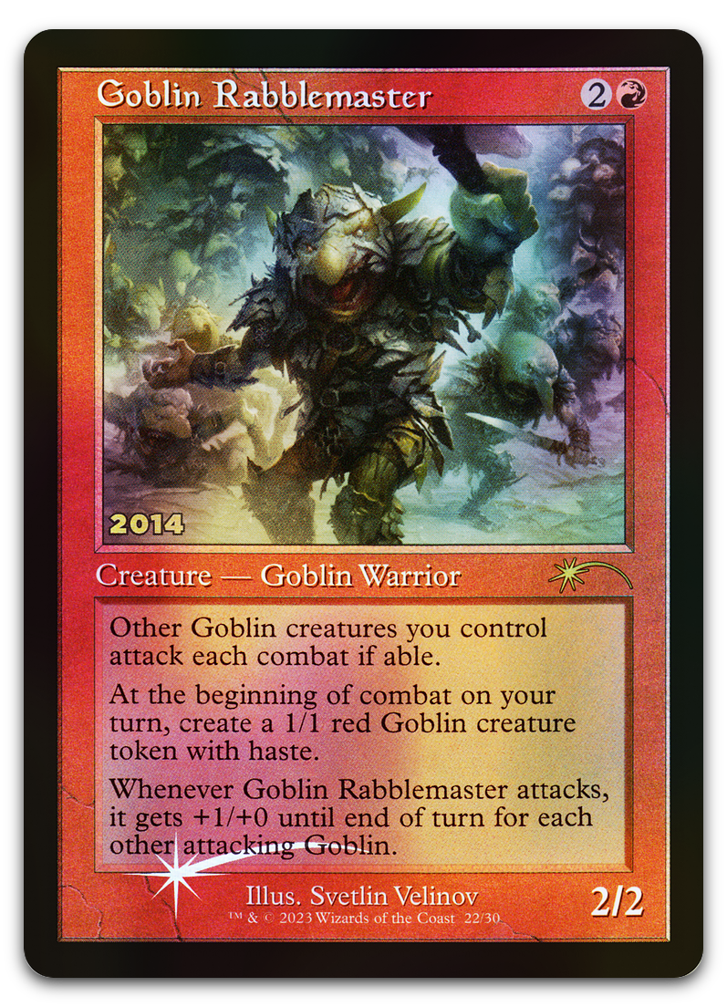 Goblin Rabblemaster (30th Anniversary Promos)