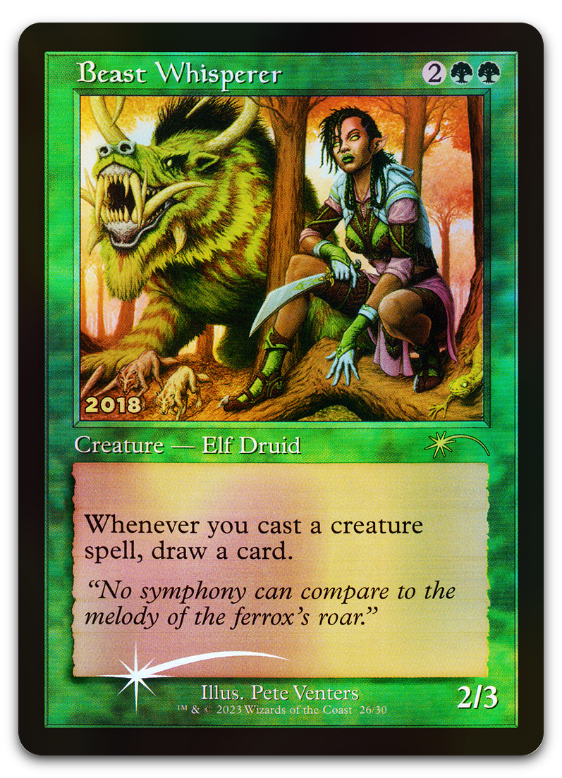Beast Whisperer (30th Anniversary Promos)