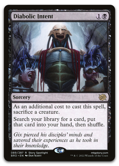 Diabolic Intent (Promo Pack: The Brothers' War)