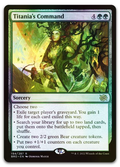 Titania's Command (Promo Pack: The Brothers' War)