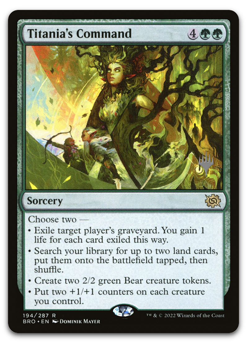 Titania's Command (Promo Pack: The Brothers' War)