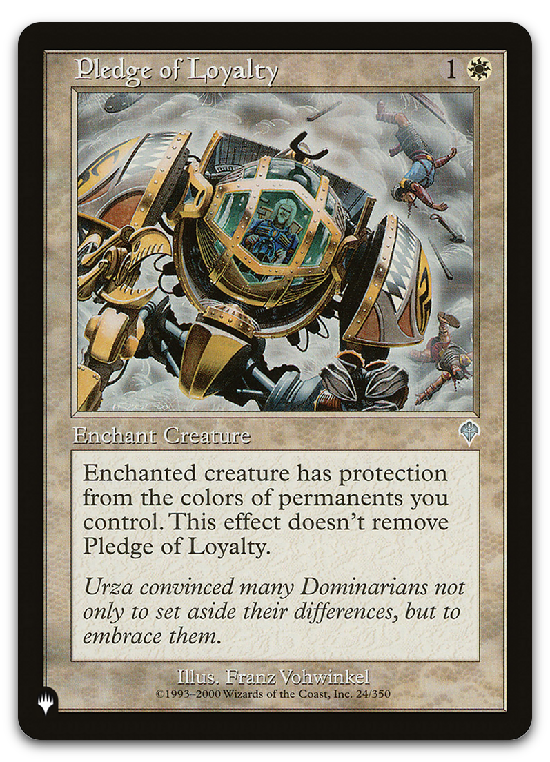 Pledge of Loyalty (The List Reprints)