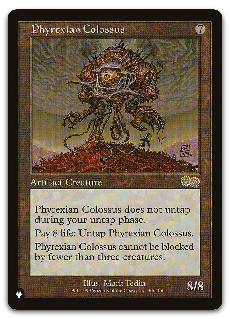 Phyrexian Colossus (The List Reprints)